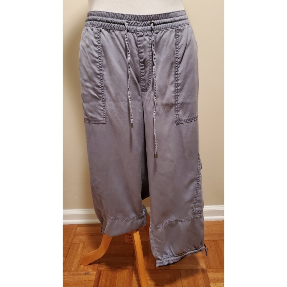 Lane Bryant Cargo Cropped Pants